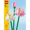 LEGO 40647 Lotus Flowers — Botāniskā kolekcija modulārs modelis, 220 gab., augstums 300 mm, vecums 8+