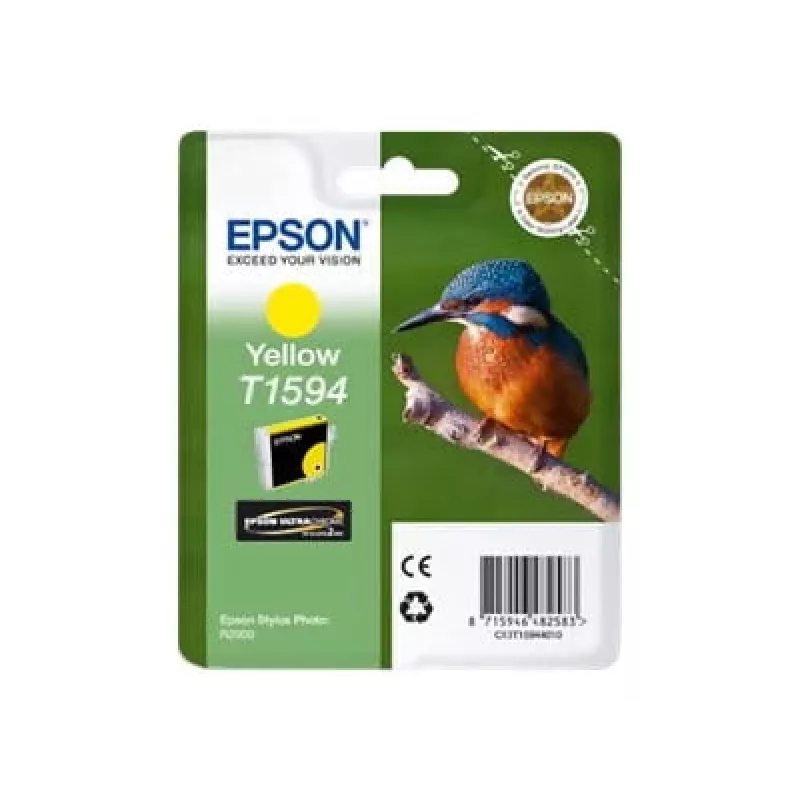 Kasetne EPSON T1594 17 ml UltraChrome Hi-Gloss2 Dzeltena