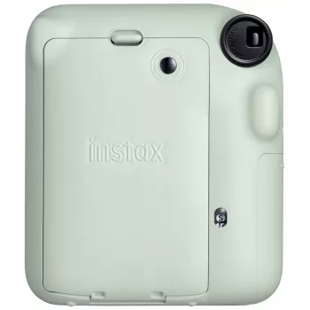 Momentkamera Fujifilm Instax Mini 12 Zaļa — attēls 86x54 mm, filma 62x46 mm, 60 mm ekv. fokusa attālums