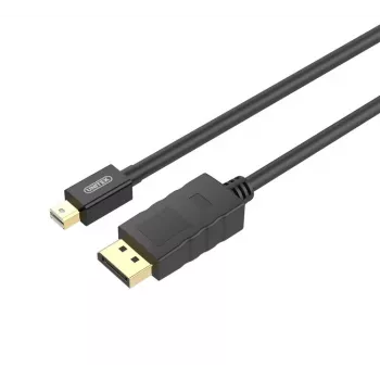 Mini DisplayPort uz DisplayPort kabelis UNITEK Y-C612BK 3 m Melns