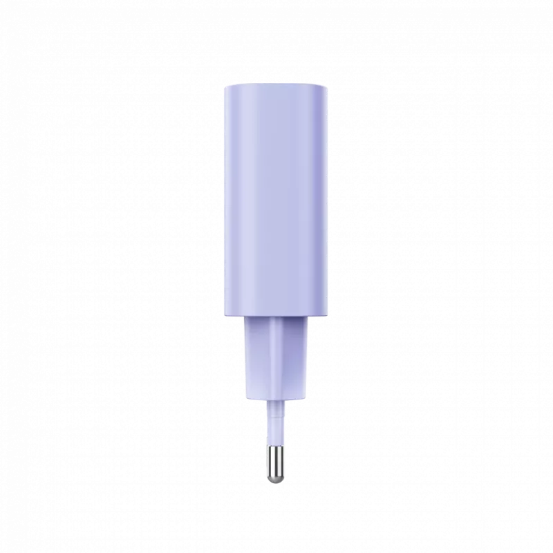 Sienas lādētājs CANYON OnCharge 30CL, 30W USB-C PD, 1x PD izeja, EU spraudnis, Purpurs