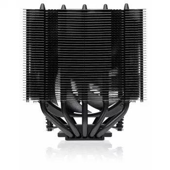 Gaisa dzesētājs Noctua NH-D12L chromax.black 12 cm Alumīnijs Melns 450-2000 RPM 18.8-22.6 dB