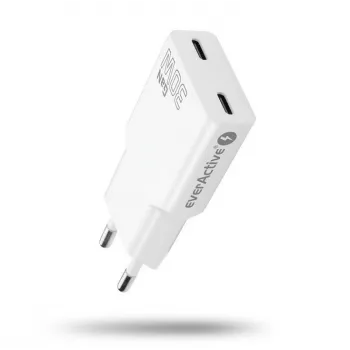 Lādētājs everActive SC-385Q Super Slim QC 4 Fast Charging — USB ātrais lādētājs, kompakts dizains
