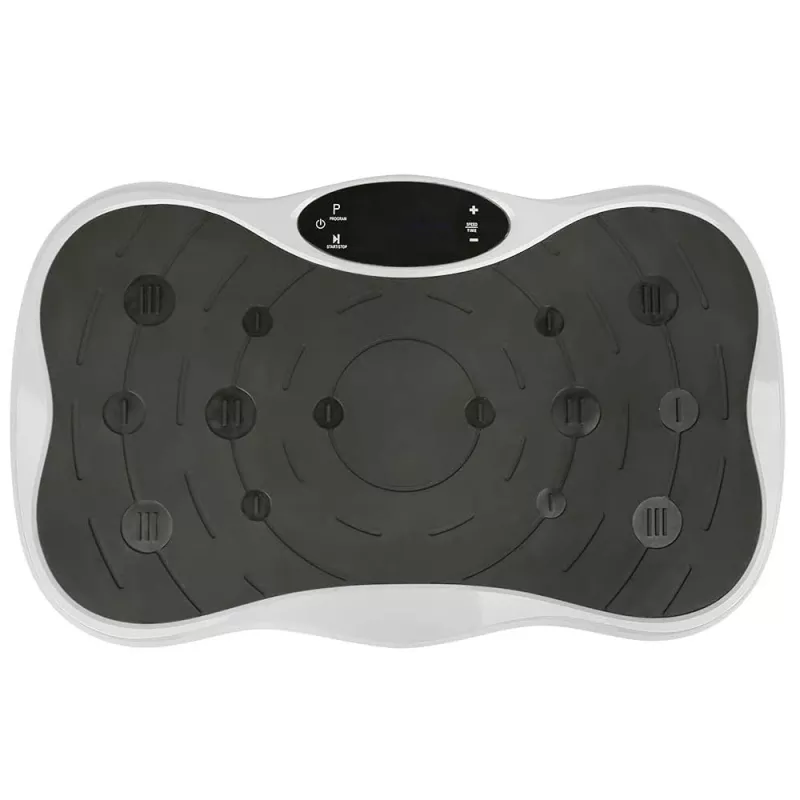 Extralink Vibrācijas platforma vingrošanai Moonwalk Spinmove Balta