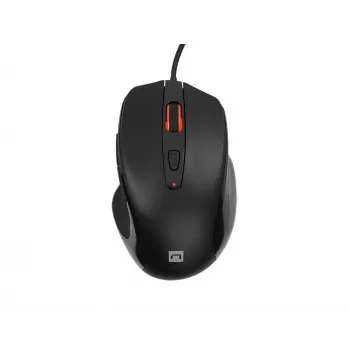 Vadu optiskā pele NATEC NMY-2047 USB Type-A, 4000 DPI, 6 pogas, labā roka, fona apgaismojums
