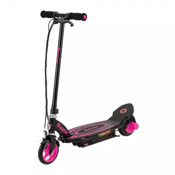 Razor Power Core E90 elektriskais skrejritenis 16 km/h Melns, Rozā