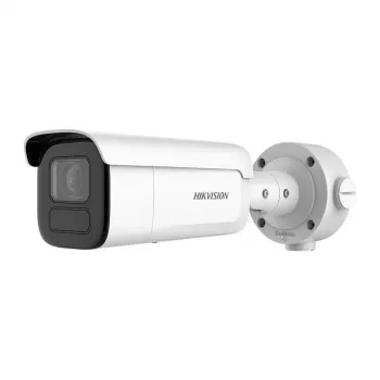 IP novērošanas kamera Hikvision Ultra Series DS-2CD3B86G2T-IZHSY 4K 3840×2160 Bullet, motorizēts objektīvs 2.8–12 mm, 1/1.8 collu CMOS, iekštelpām/ārtelpām, sienas stiprinājums, 360° rotācija
