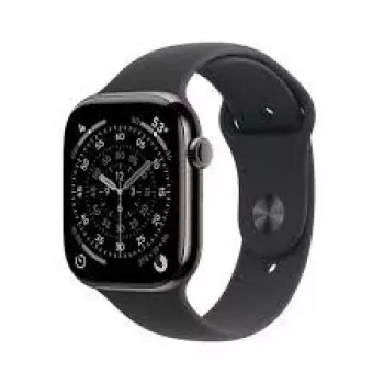 Viedpulkstenis Apple Watch S11 46 mm ar Cellular, Sport Siksniņa, Melns