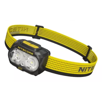 Nitecore UT27 MCT galvas lukturis, melns/dzeltens, LED
