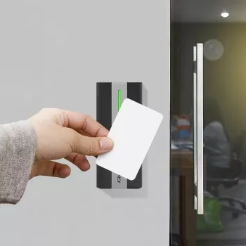 Qoltec RFID bezkontakta karšu un atslēgu piekariņu lasītājs | EM | Mifare | Karte | Atslēgu piekariņš | ABS