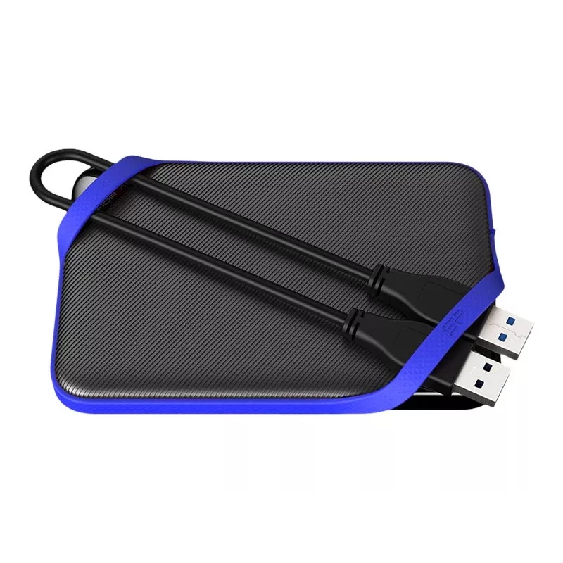 Ārējais cietais disks Silicon Power A62S 2TB, USB Type-A 3.2 Gen 1, zils/melns