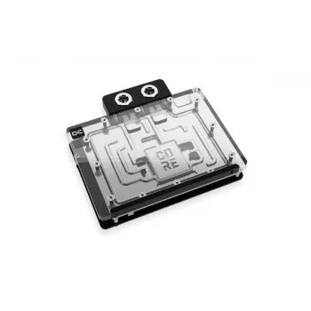 Alphacool 10265 Ūdens dzesēšanas bloks ar aRGB apgaismojumu un alumīnija aizmugures plāksni, 161 mm