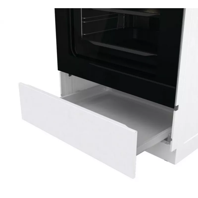 GORENJE GECS6C70WC Brīvi stāvoša elektriskā plīts ar keramikas virsmu