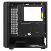 Datora korpuss Savio Noctis Glass RGB Cube, ATX/Micro-ATX/Mini-ITX, rūdīta stikla priekšpuse, RGB ventilatori, melns