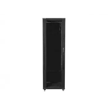 Lanberg FF01-8042-12B brīvi stāvošs 19 inch skapis 42U/800x1000 mm (plakanā iepakojumā) melns