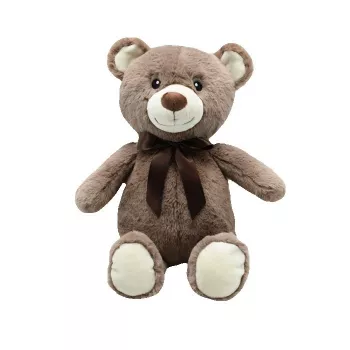 Mīkstā rotaļlieta TULILO Teddy Bear 9487, brūns plīšs, 30 cm augstums