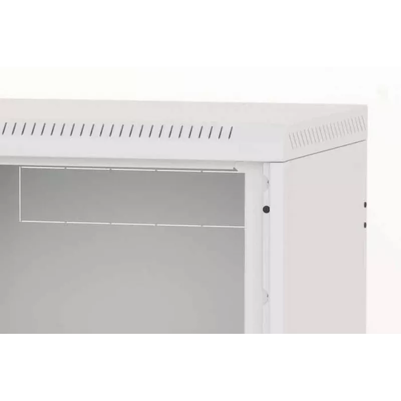 Sienas stiprinājuma skapis Triton RBA-09-AS6-CAX-A1 9U Balts