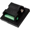 Shelly LinkedGo Black viedais HVAC termostats – digitālais Wi‑Fi (802.11b/g/n), 87×87×35 mm