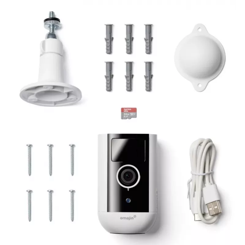IP drošības kamera omajin by Netatmo OWC-01-EU Wi-Fi 4