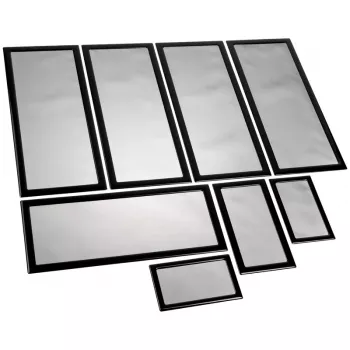 Demciflex putekļu filtru komplekts Lian Li PC-O11 Air - melns/melns