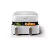 Philips 3000 sērijas NA353/10 dubultā gaisa fritētāja 9 L 2750 W Sudrabs, Balts