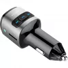 FM raidītājs 4smarts 456201 Cigar Lighters Melns Sudrabs AM FM Bluetooth