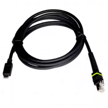Lādēšanas kabelis ACT CBA-U61-S07ZAR Zebra svītrkodu lasītājam — USB-C uz RJ-45, 2,13 m