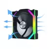 Lian Li UNI FAN SL Wireless 120 Reverse Blade datorsistēmas ventilators