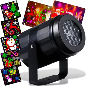 LED Ziemassvētku lāzerprojektors Extralink EX.73509 mājas dekoratīvajam apgaismojumam