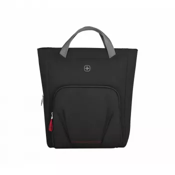 Sieviešu soma Wenger SwissGear Motion Vertical Tote 39,6 cm 15,6 collas Melna