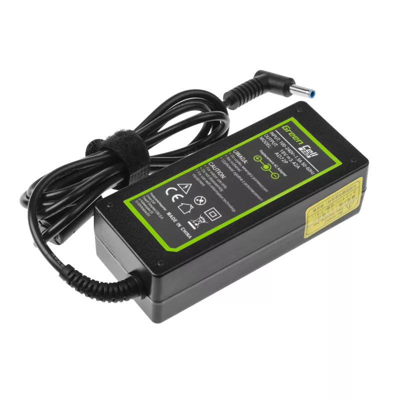 Strāvas adapteris Green Cell AD72P Indoor 65W Melns