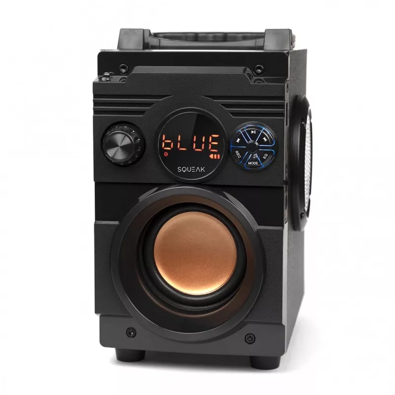 Squeak Bassblaster SQ1001 Bluetooth 5.1 skaļrunis, FM radio, MP3 atskaņotājs
