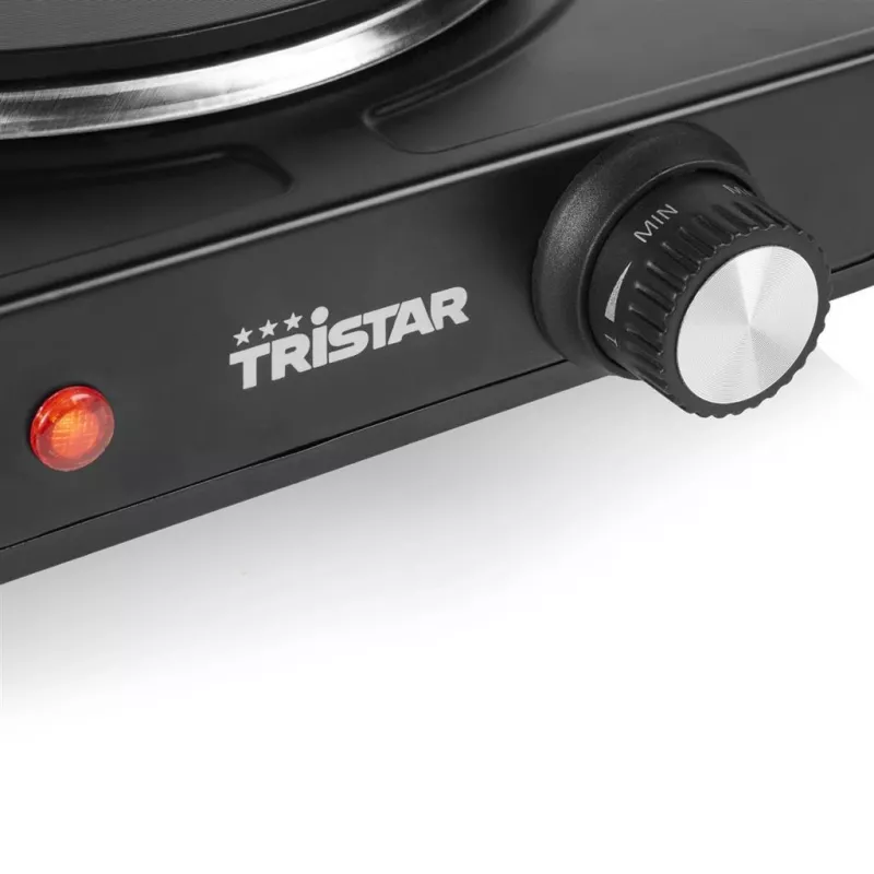 Tristar galda plīts KP-6151, 1 elektriskā deglis, melna
