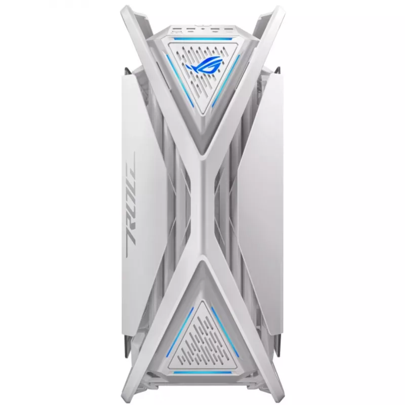ASUS ROG GR701 Hyperion White, PC, Balts, ATX, EATX, micro ATX, Mini-ITX, Alumīnijs, Daudzfunkciju, Priekšpuse