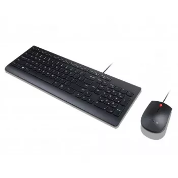 Lenovo 4X30L79897 vadu tastatūras un peles komplekts, QWERTZ vācu izkārtojums, melns