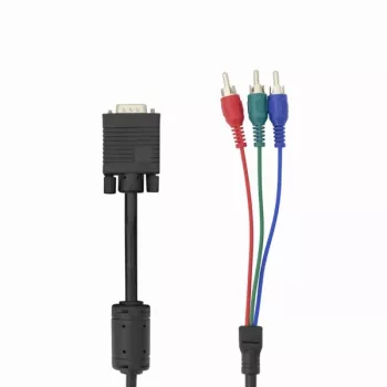 VGA uz 3×RCA kabelis SBOX VGA-1022 M/M 2 m