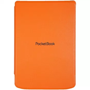 Folio maciņš 6 collu e-grāmatu lasītājam PocketBook Shell — oranžs, 112×160×12.5 mm, 0.0765 kg