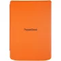 Folio maciņš 6 collu e-grāmatu lasītājam PocketBook Shell — oranžs, 112×160×12.5 mm, 0.0765 kg