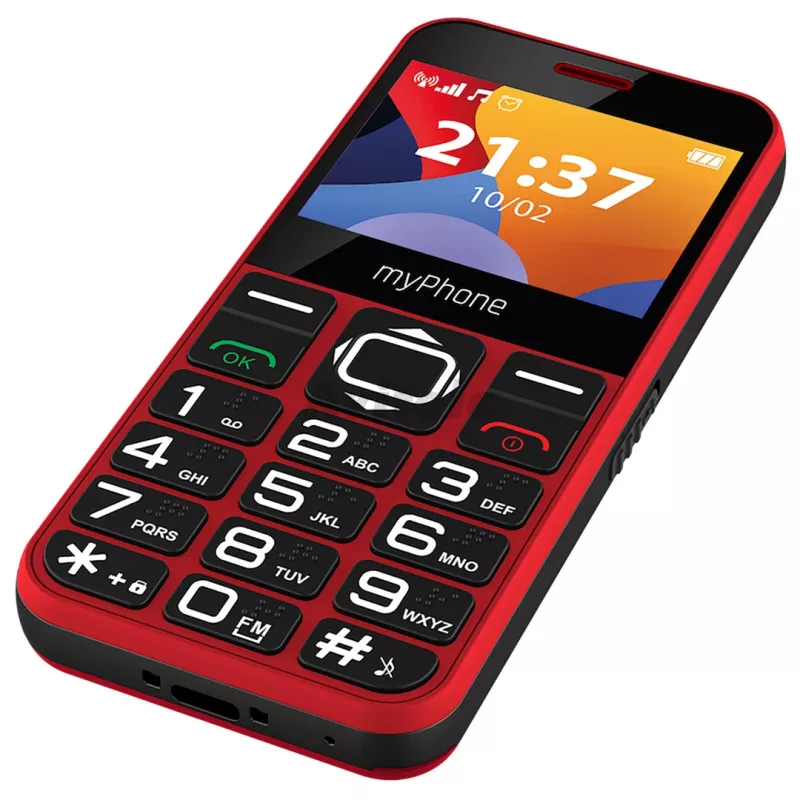 myPhone Halo 3 mobilais tālrunis, 2,31 collas IPS, Single SIM, 1000 mAh, sarkans