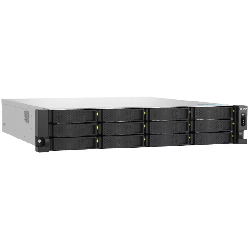 QNAP TS-h1277AXU-RP-R7-32G NAS, 2U Rack, AMD Ryzen™ 7, 32 GB DDR5, 0 TB