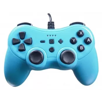 Vadības kontrolieris SUBSONIC SA5488-1 Neon Blue — Nintendo Switch, vadu savienojums