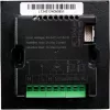 Shelly LinkedGo Black viedais HVAC termostats – digitālais Wi‑Fi (802.11b/g/n), 87×87×35 mm