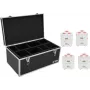 EUROLITE Light Set 4x AKKU TL-3 TCL balts — bateriju portatīvais apgaismojuma komplekts