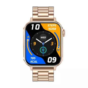 Viedpulkstenis Colmi P80 Steel Gold — 1,83 collu displejs, sirdsdarbības monitors