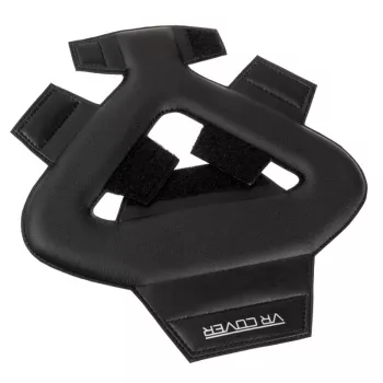 Galvas siksnas putu polsterējums Oculus Quest aizsargam, VR Cover, melns