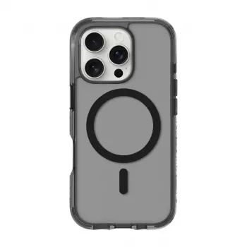 Vāciņš LAUT CRYSTAL MATTER X iPhone 16 Pro Max Caurspīdīgs Melns