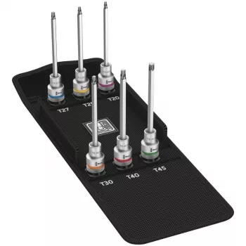 Wera 8767 C TX HF 2 Torx skrūvgrieža uzgaļu komplekts ar noturēšanas funkciju