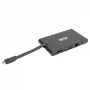USB-C Dokstacija - 4K HDMI, VGA, USB 3.2 Gen 1, USB-A/C Hubs, Gigabit Ethernet, Atmiņas karšu sloti, 100W PD uzlāde