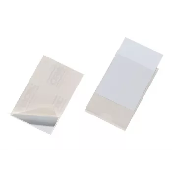 Durable Pocketfix 8079-19 caurspīdīgs etiķešu turētājs, 10 gab.