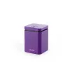 Aromas difuzors Stylies ELARAPURPLE telpām līdz 25 m² — violets, taisnstūra formas, AC/baterija/USB barošana, smaržu kasetne, 2 h taimeris, 74×74×100 mm, 1,3 W